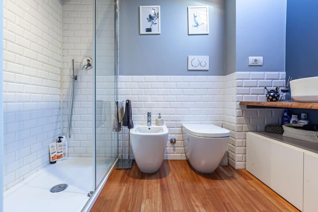 Ferienwohnung Elegante Loft Su 2 Piani A 5 Minuti Da San Siro Mailand Exterior foto